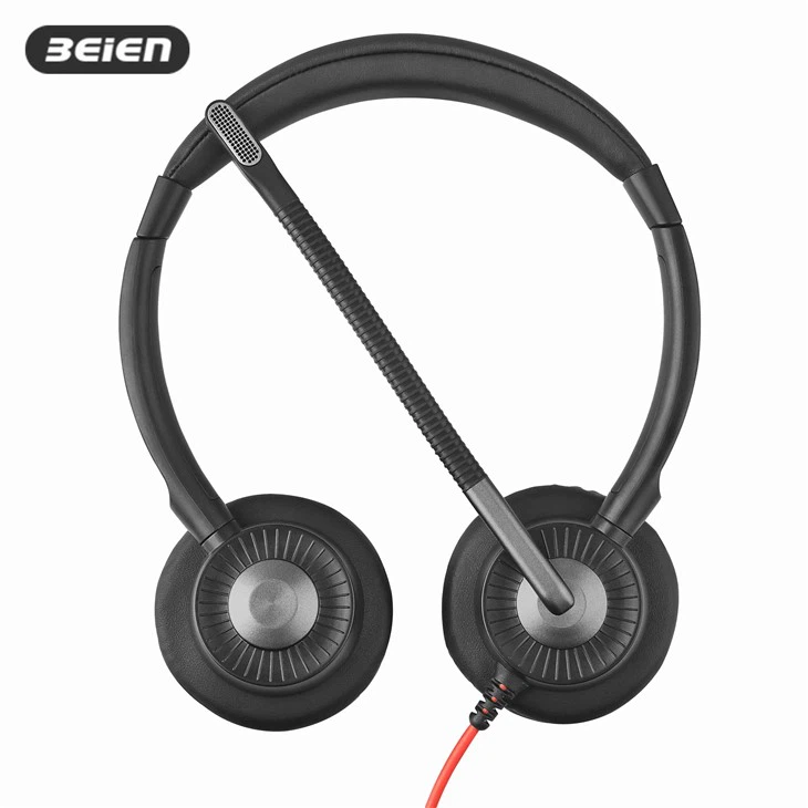 USB Dual Headset With Mic